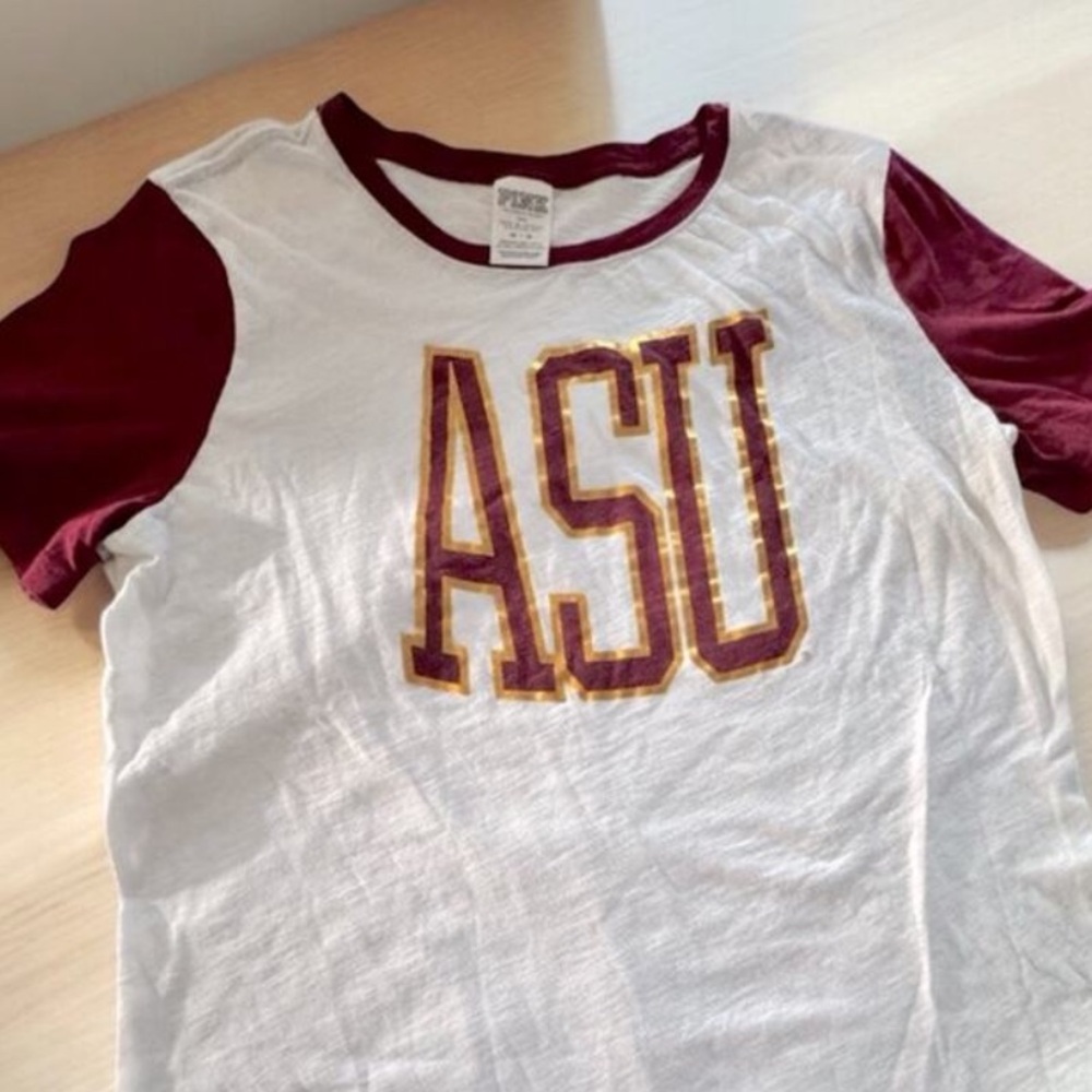 ASU Shirt Pink Victoria Secret 5th & Ocean jersey Shirt